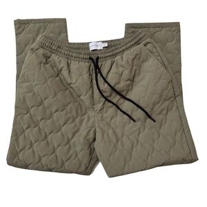 Topman Skinny Quilted Jogging Pants Size 34x32